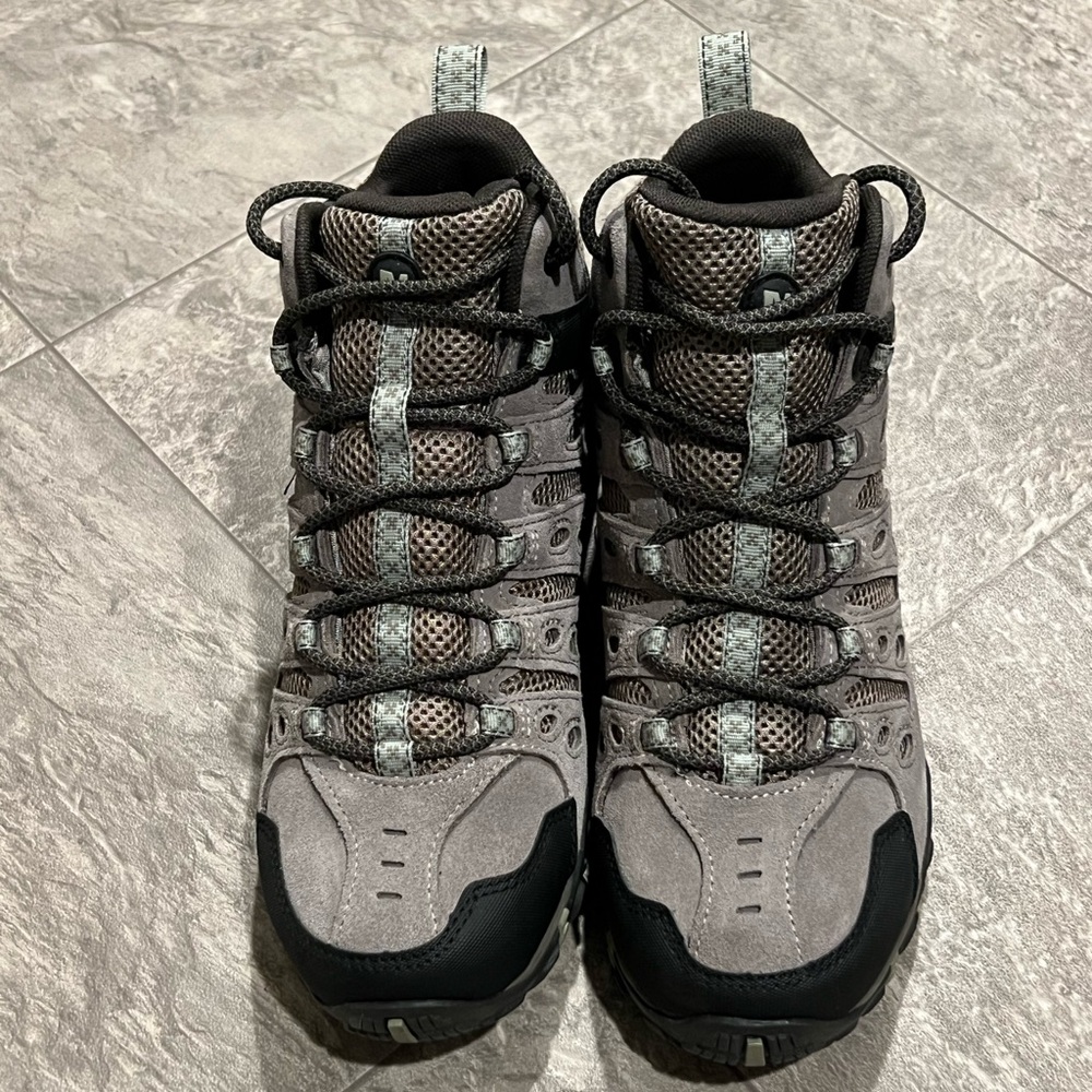 Women’s Merrell Crosslander 2 Mid Waterproof Hiking Boots Ocre Brindle/Tea 8.5